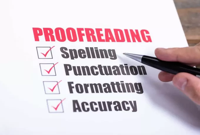 I will proofread and edit your article or work - UniGigs